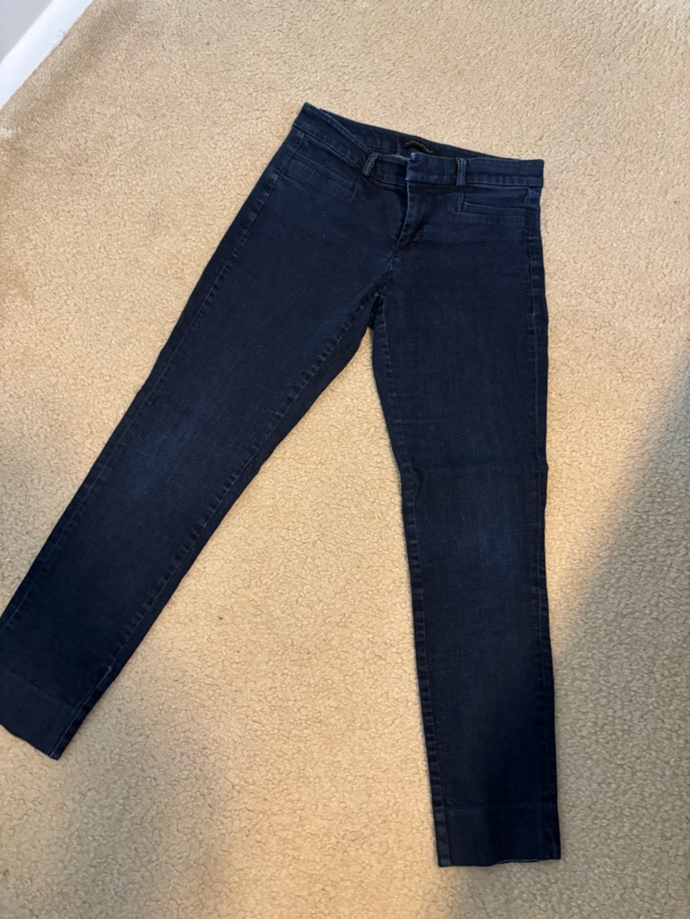 Banana Republic Women's Dark Navy above ankle jeans/pant